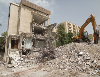 High Safety Standards used for demolition works