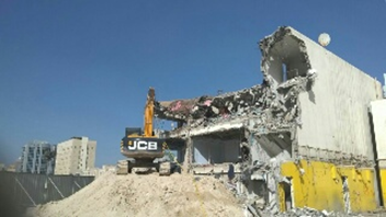 High Safety Standards used for demolition works